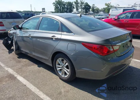 2013 Hyundai Sonata Gls from USA, damaged, VIN 5NPEB4AC1DH616296